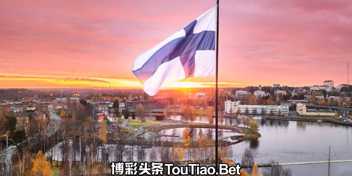 Finland's national flag.
