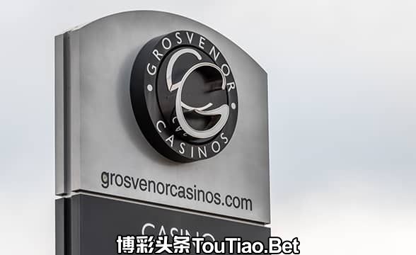 Grosvenor Casinos sign in the UK